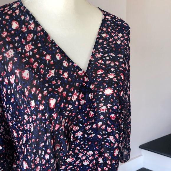 3/$25 WAYF | Faux Wrap Blouse - Picture 3 of 6